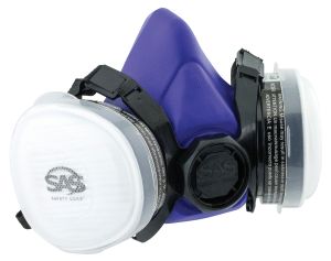 Bandit Disposable Dual Cartridge OV/N95 Half Mask Respirator (Large)