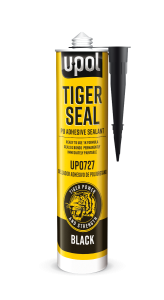U-POL 727 Tiger Seal Urethane Adhesive and Sealant 310mL - Black