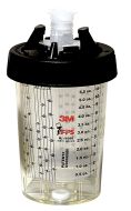 3M PPS 16121 Mini High Output Pressure Hard Cup 180 mL for HGP Spray Gun (Each)