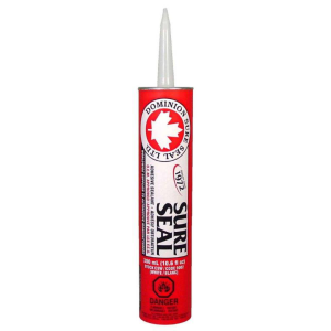 Dominion Sure Seal 9002 All-Purpose White Adhesive Sealant (300 mL)