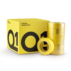 Q1 MTQ118 Premium Masking Tape 36 mm x 55 m 125 um (24/Case)