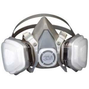 3M Dual Cartridge Half Mask Respirator Assembly Organic Vapor/P95 (Small)
