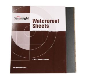 Sunmight Waterproof 9 in. x 11 in. Plain Sheet 180 Grit (50/Box)