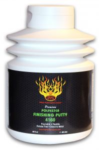 High Teck 4160 Premium Polyester Finishing Putty (268 g)